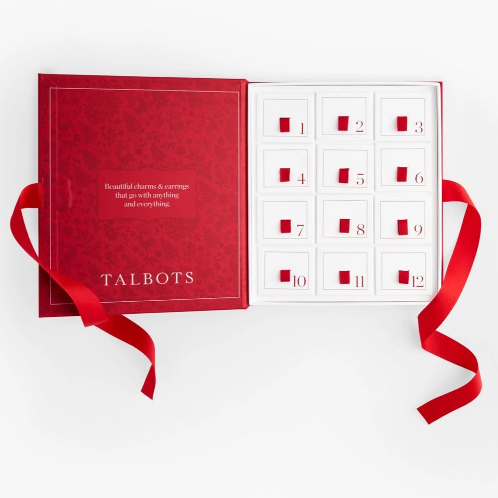 Talbots 12 Days of Sparkle Necklace & Earring Gift Set